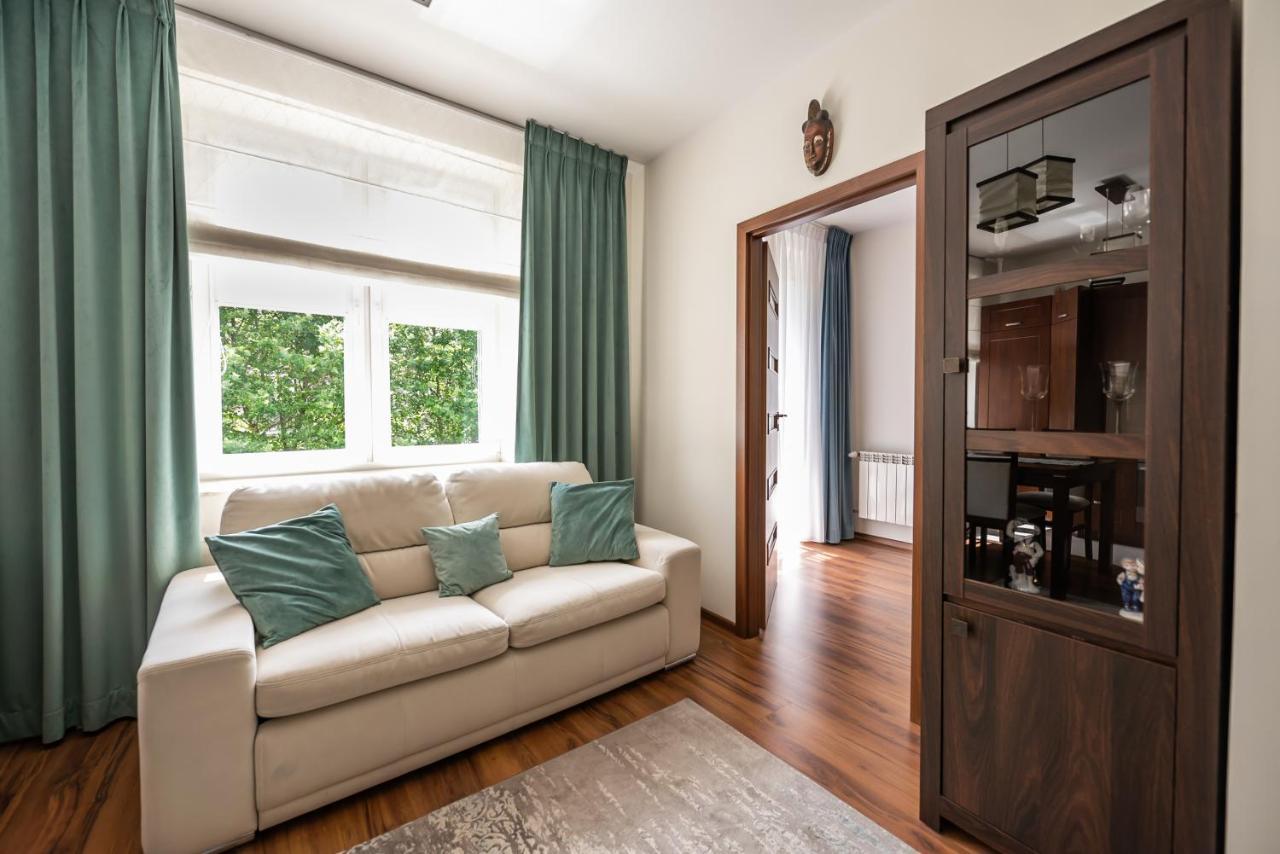 Ogrodowa Warm Wood Apartment Warschau Exterior foto